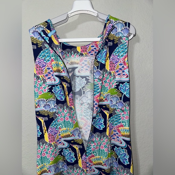 J McLaughlin Sophia Dress Womens Size Medium Sleeveless Knit‎ Multicolor - Picture 6 of 10